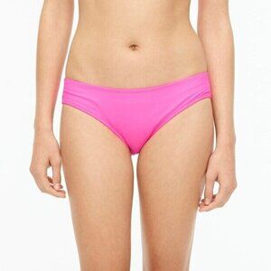 J.CREW Womens XL Hot Pink Neon Flamingo Surf Hipster BIKINI BOTTOM B8056 NWT